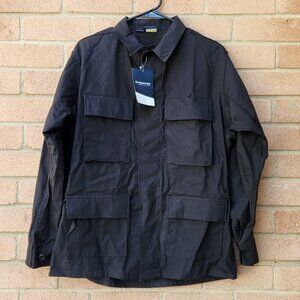 Propper Military Field Jacket Men’s Small Black Cotton Tactical Utility